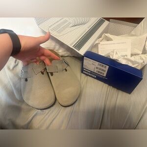 Birkenstock Boston Corduroy Slide